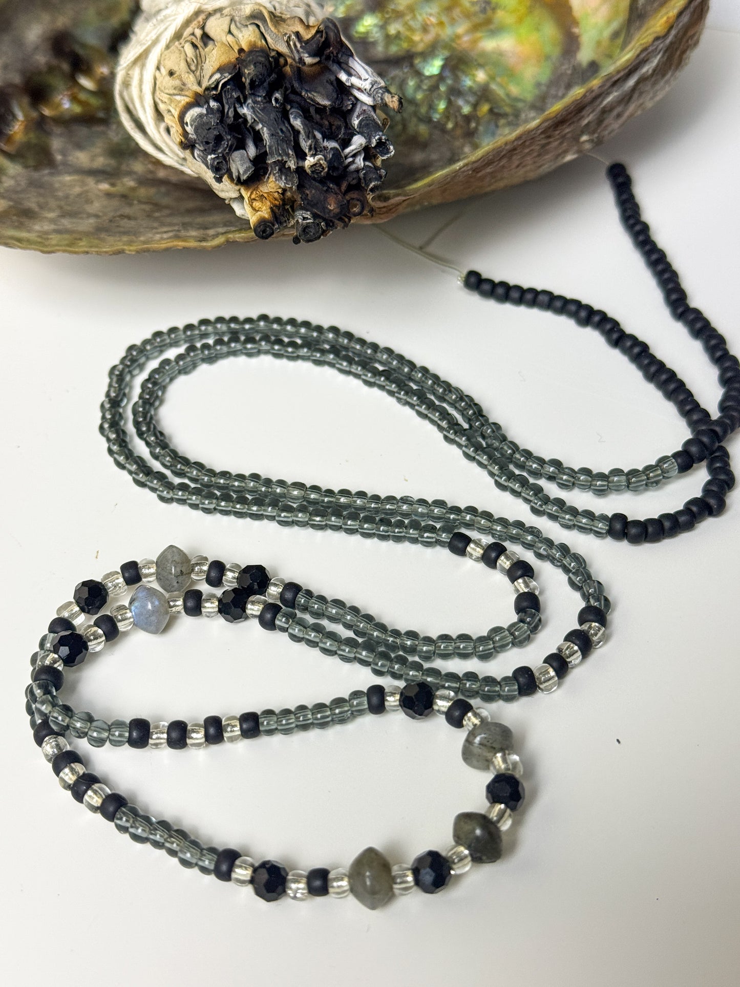 Shadow & Light - Labradorite Waist Bead