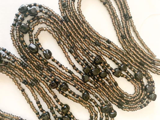 Bronzed Black Tourmaline